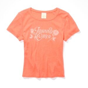 AE Band Tee 🌹 Johnny Cash Graphic Baby Tee